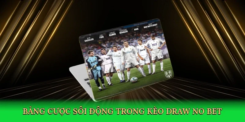 Bảng cược sôi động trong kèo Draw No Bet